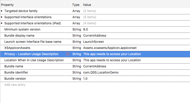 GeoLocator in Xamarin Stape4