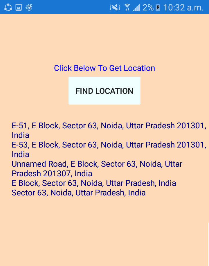 GeoLocator in Xamarin Stape5