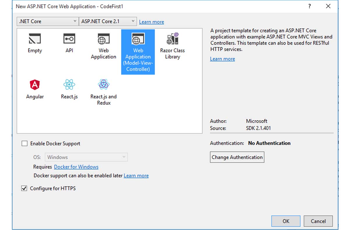ASP.Net Core project