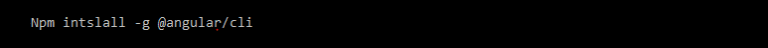 angularcli