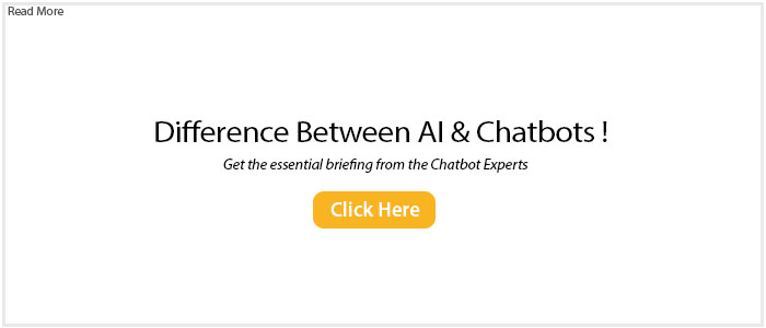 difference between AI and chatbots